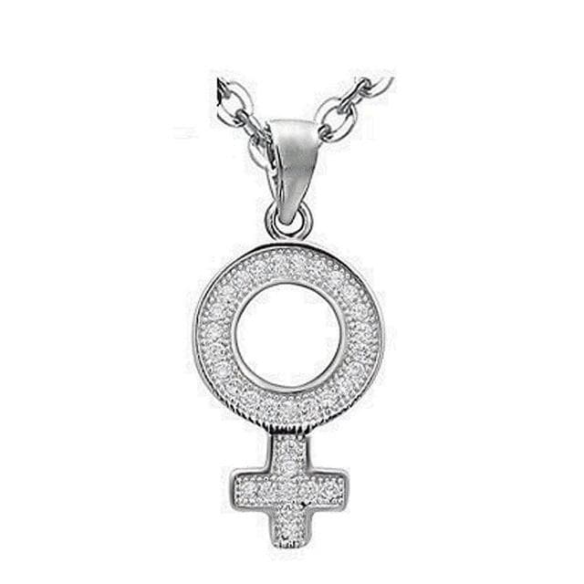 【米蘭精品】現貨+預購 925純銀項鍊鑲鑽吊墜獨特十字設計精緻情人節生日聖誕節交換禮物女飾品73df11