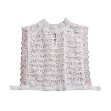 【米蘭精品】現貨+預購 假領子襯衫領片鏤空繡花蕾絲立領女裝配件情人節生日聖誕節交換禮物2色74ac45