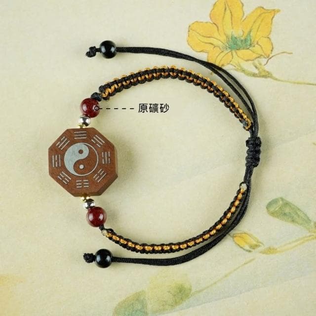 【米蘭精品】情人節禮物 現貨+預購 編織手鍊道家手繩手珠平安擋煞防小人轉運淨化招財開運-太極北斗七星八卦手串男女飾品10款74if1