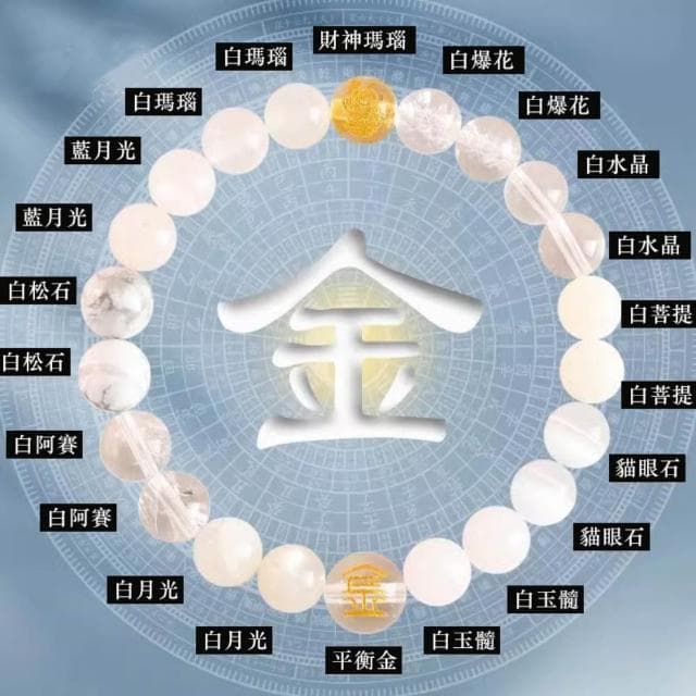 【米蘭精品】情人節禮物 現貨+預購 水晶手鍊串珠手繩手珠平安擋煞防小人轉運淨化招財開運-8/10mm五行天然多寶水晶男女飾品10款74ki39
