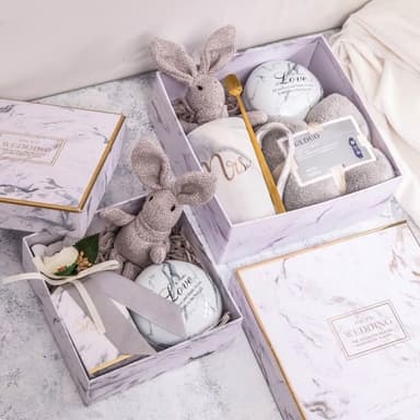 GIFTME5台灣現貨獨家伴手禮盒-EG款禮物盒 禮品盒 結婚伴手禮 禮盒小物 小禮物 毛巾 馬克杯 手工香皂
