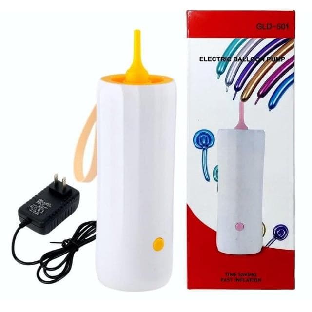 GIFTME5 插電式電動氣球打氣機氣球充氣筒 可充長條 生日 婚禮 派對 慶生 佈置 氣球 打氣筒 充氣筒