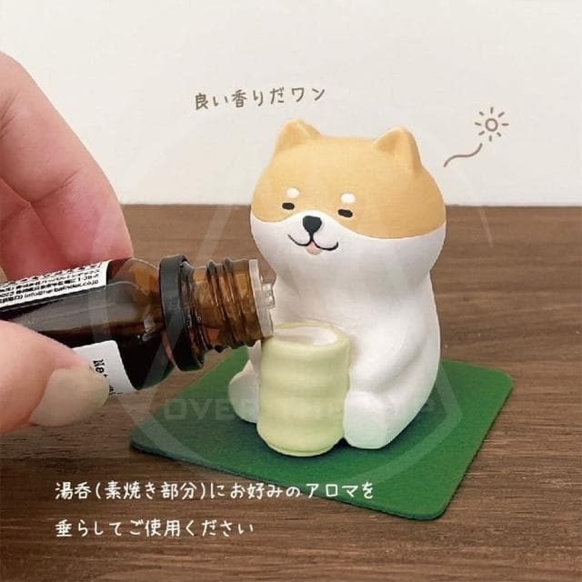 【DECOLE】日本 DECOLE 香氛擴香石(招財健康戀愛事業運 聖誕節交換禮物 陶瓷擴香器 風水石 擴香石 動物泡湯 香氛石 香薰石 薰香陶瓷)