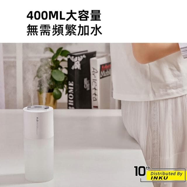 【ibits】KLS 雙噴霧加濕器 圓柱款 香薰 水氧機 補水 香氛 小夜燈 居家 裝飾 臥室 客廳 房間 擴香(加濕器-USB插線版)