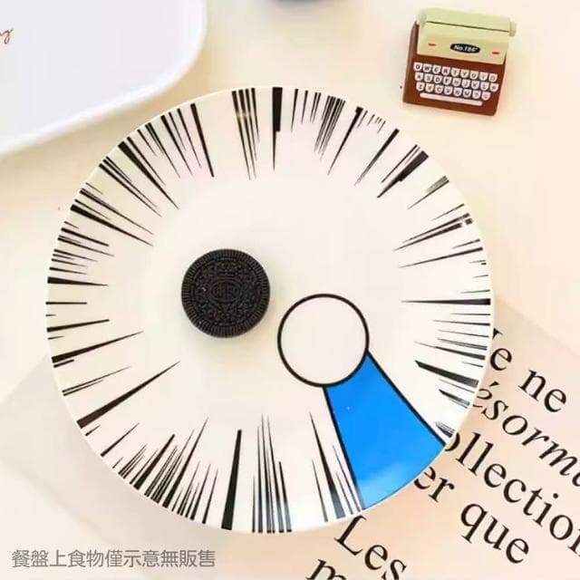 【LEEHOO】伸出圓手卡通餐盤 抖音同款點心盤水果盤 蛋糕盤 生日禮物 聖誕交換禮物 有趣搞笑趣味好玩