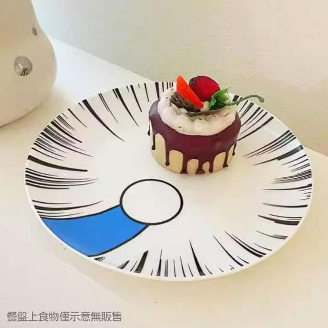 【LEEHOO】伸出圓手卡通餐盤 抖音同款點心盤水果盤 蛋糕盤 生日禮物 聖誕交換禮物 有趣搞笑趣味好玩