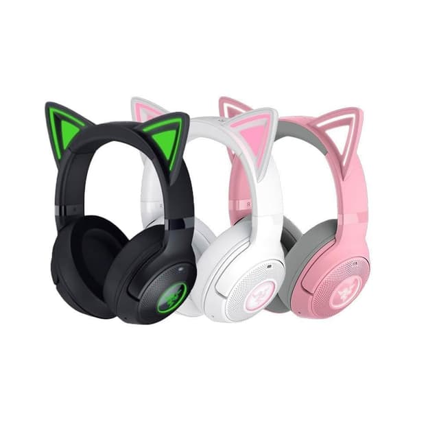 【Razer 雷蛇】Razer 雷蛇 Kraken Kitty V2 BT 北海巨妖 無線耳機 抗噪麥克風 輕量設計 雷蛇耳機 藍芽耳機