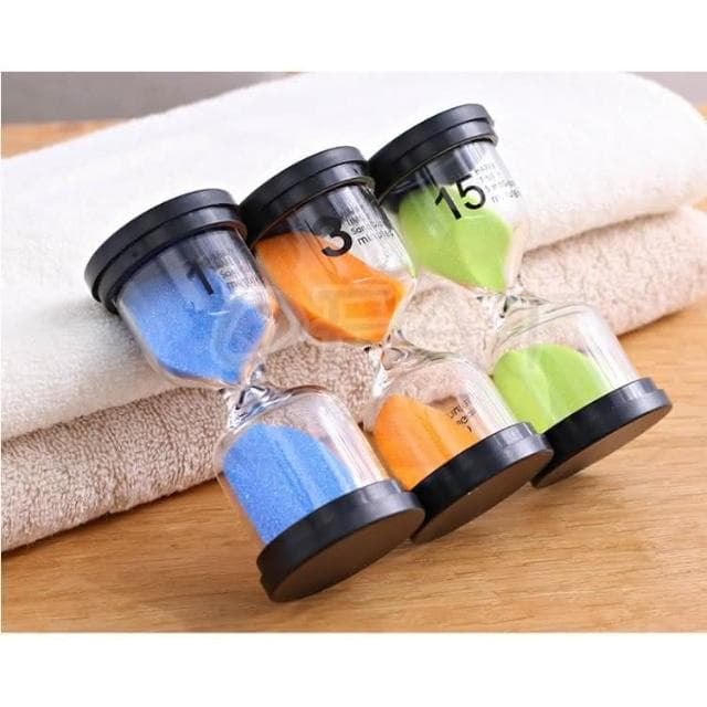 玻璃沙漏 1/3/5/10/15/45分鐘 餐廳佈置 兒童刷牙計時器 泡茶計時器 交換禮物 沙漏  HW12