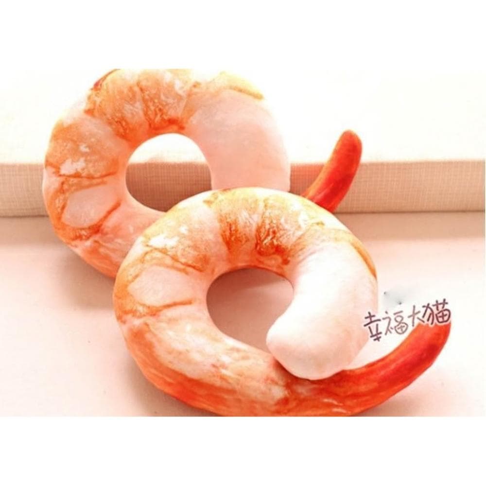 蝦仁抱枕 午睡枕 蔡依林 趴睡 靠枕 靠墊 辦公室 小幫手 絨毛仿真 交換禮物 生日禮物 康熙來了 生日禮物 HL10