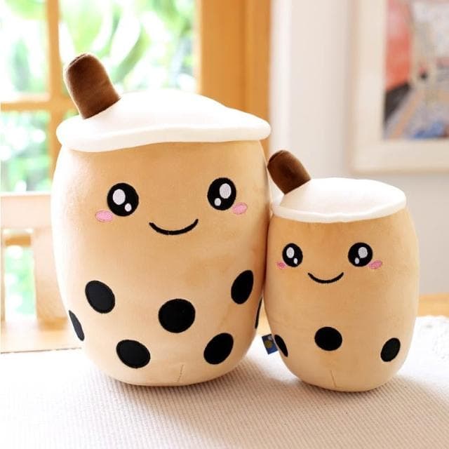 珍珠奶茶抱枕  聖誕禮物 禮品 禮物 珍奶 咖啡色 交換禮物 兒童禮物 生日禮物 珍奶抱枕 HL80