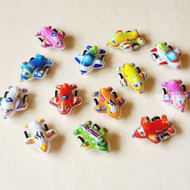 『迷你小飛機玩具迴力車』玩具小飛機 迷你飛機 回力車玩具 幼兒卡通小飛機 幼兒園禮物 口袋車 獎勵禮物(Q版玩具車 小車)