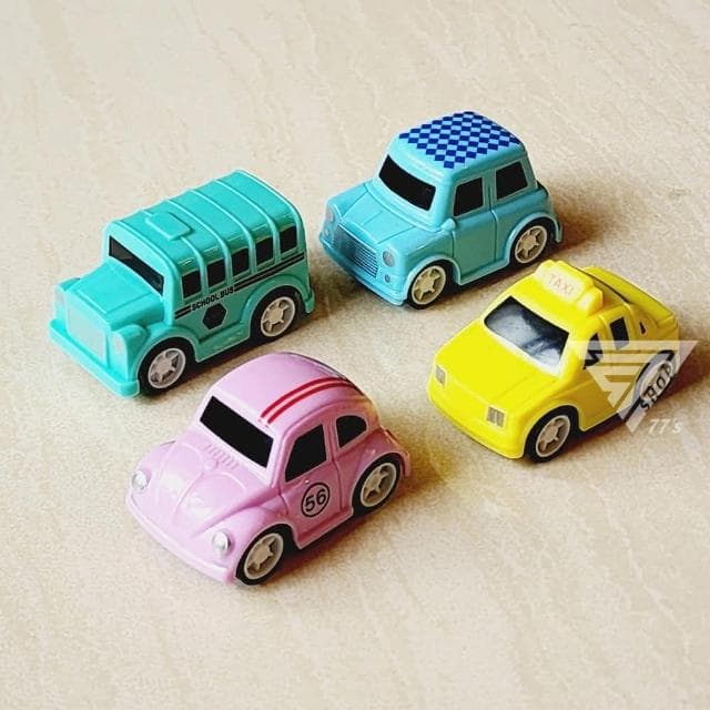 『迷你城市小車車/迴力玩具車』迷你小汽車 玩具巴士 迷你小車 回力車玩具 TAXI 獎勵小禮物 扭蛋玩具 分