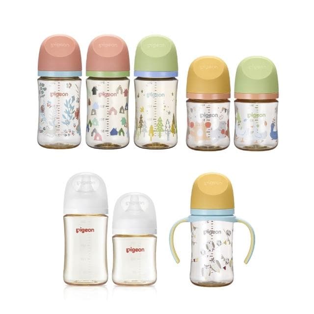 【Pigeon 貝親】第三代寬口母乳實感PPSU奶瓶 160ml/240ml (多款可選)