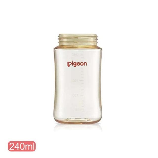 【Pigeon 貝親】第三代寬口PPSU素色空瓶240ml(奶瓶)
