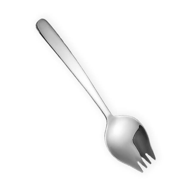 【JOEKI】不鏽鋼304長柄叉勺不鏽鋼 叉匙 湯叉 湯匙 叉子 餐具 長柄 不鏽鋼 環保餐具 水果叉