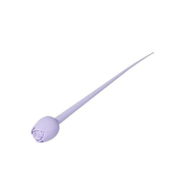 浪漫玫瑰造型陰乳刺激按摩器 10頻酥麻震動 手感絲滑 隨意彎折 生活防水 USB充電 跳蛋 生日禮物 交換禮物 女性情趣用品