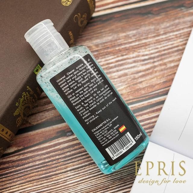 【EPRIS 艾佩絲】皮革保養品-萬用皮革清潔劑 ph5-7天然茶樹精油不傷手150ml