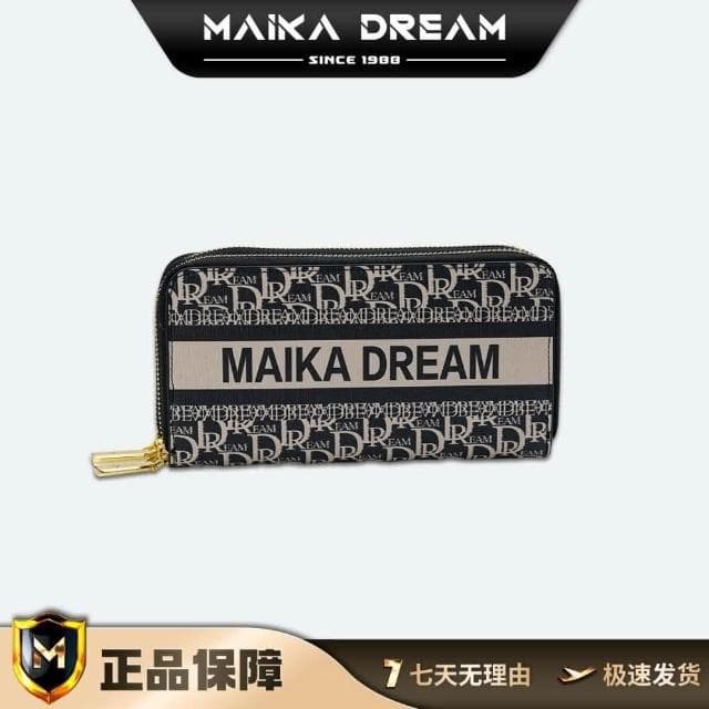 【MK】MAIKA DREAM新款真皮長款卡包 大容量多卡位雙層零錢包