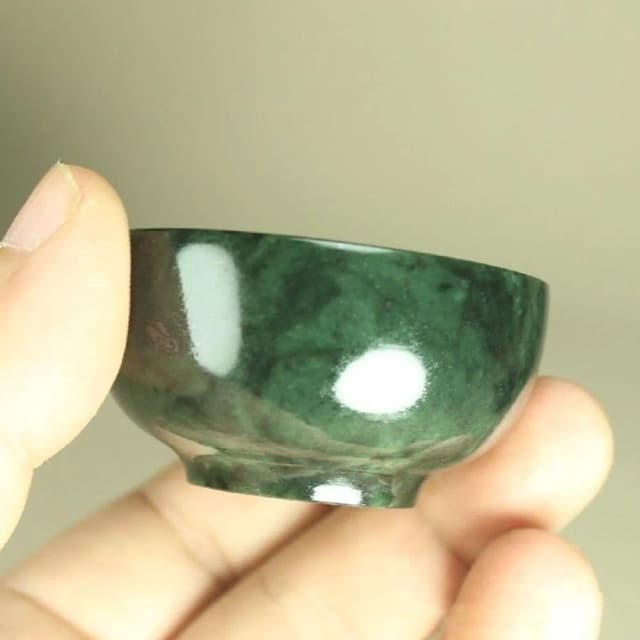 【Paiya 派亞】出貨時間10天藏玉藥王石杯黑綠玉墨玉茶杯橄欖綠玉隕石帶磁性茶具酒杯有禮盒