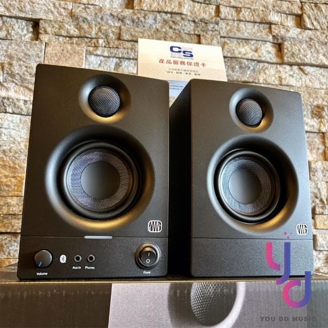【Presonus】Presonus Eris E3.5 BT 2nd 3.5吋 監聽 喇叭 音響 公司貨 一年保固(藍牙 監聽 喇叭)