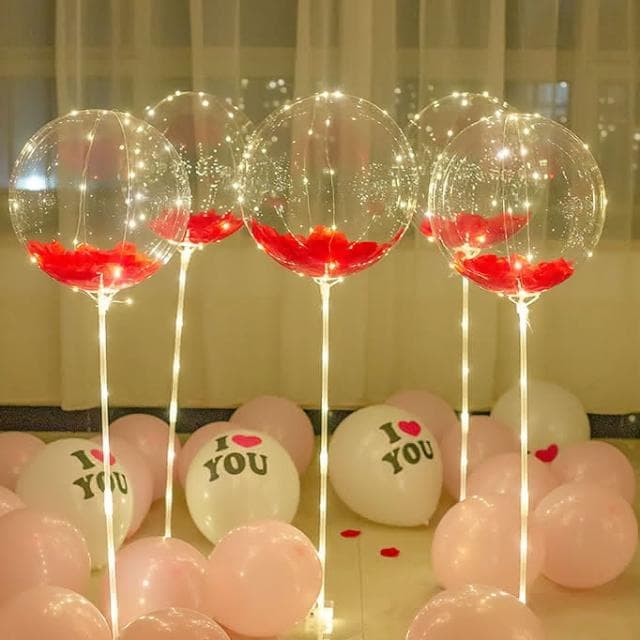 12H快速出貨 (氣球快易送)  透明波波球 36吋告白氣球 透明氣球 波波球 網美打卡 慶生 生日禮物 派對小物