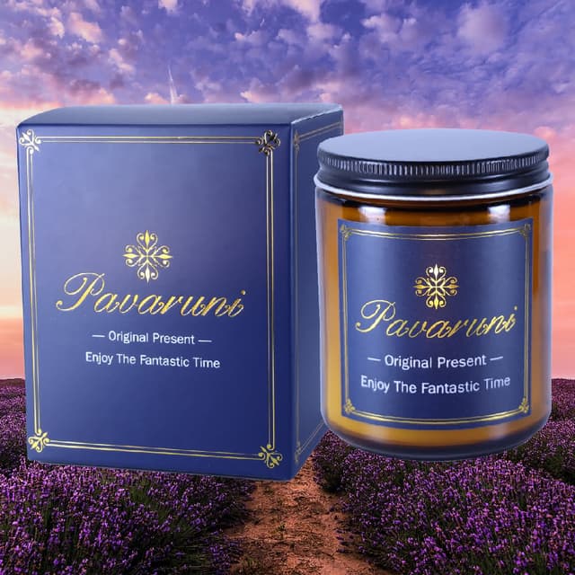 【Pavaruni】美國原創薰衣草永恆花園香薰蠟燭禮盒100種香味大豆植物蠟燭香氛蠟燭咖啡杯生日薰香(香薰蠟燭香氛蠟燭)