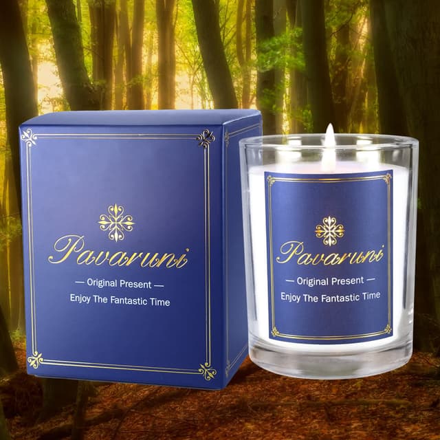 【Pavaruni】美國原創六祖檀木香薰蠟燭禮盒100種香味大豆植物蠟燭香氛蠟燭禮物送禮(香薰蠟燭香氛蠟燭)