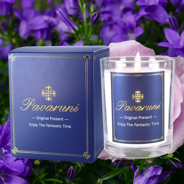 【Pavaruni】美國原創秘密花園香薰蠟燭禮盒100種香味大豆植物蠟燭香氛蠟燭禮物送禮(香薰蠟燭香氛蠟燭)