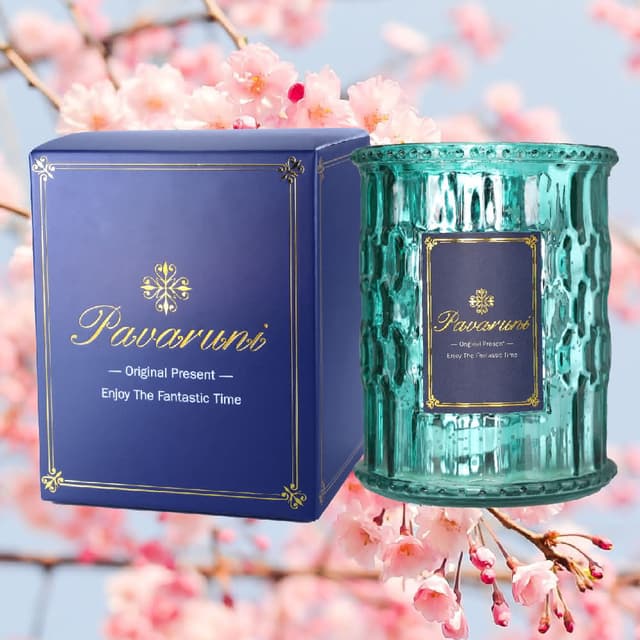 【Pavaruni】美國原創晚風輕佛香薰蠟燭禮盒100種香味大豆植物蠟燭香氛蠟燭送禮禮品生日(香薰蠟燭香氛蠟燭)