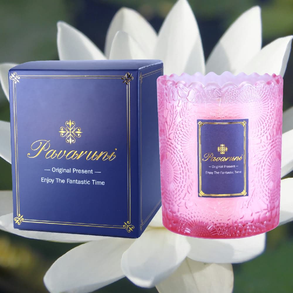 【Pavaruni】美國原創步步蓮華香薰蠟燭禮盒100種香味大豆植物蠟燭香氛蠟燭生日交換禮物送禮(香薰蠟燭香氛蠟燭)