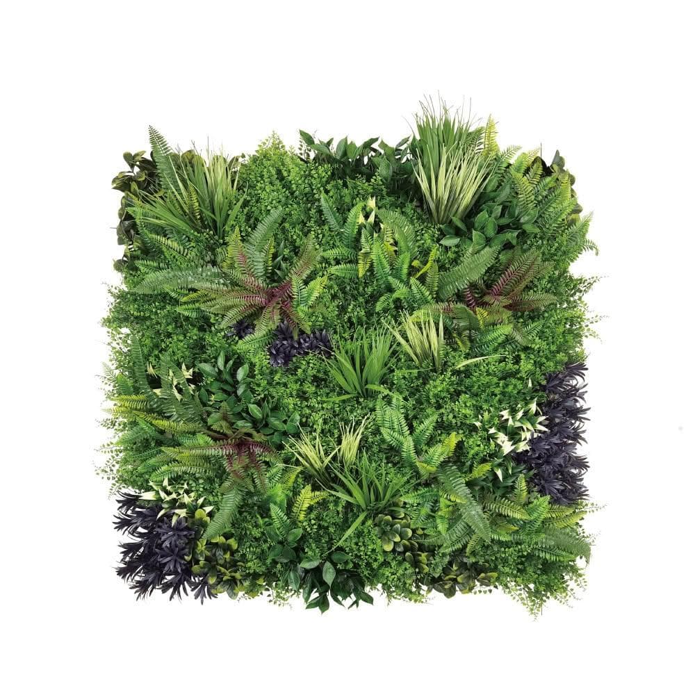 草皮達人 曙光森林-B款  超大片裝 仿真植物牆(仿真植生牆 人造植栽牆 人工綠籬 網美牆 室內綠化)