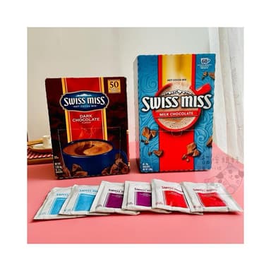 【SWISS MISS】美國SWISS MISS 瑞士妞 牛奶巧克力粉/棉花糖巧克力粉