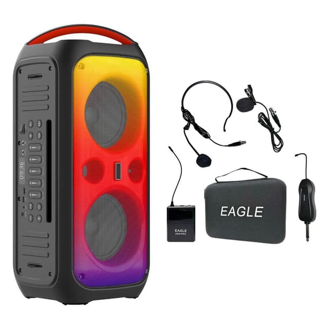 AV MUSICA NK-888 多功能藍牙喇叭+EAGLE 美國鷹 EWM-P9H1無線麥克風