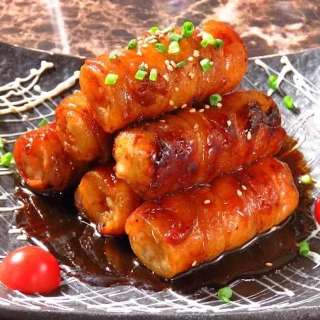 【誠實討海人】台灣 爆漿雞肉捲 260g±10%/3條裝/包(#爆漿雞肉捲#雞肉捲#炭烤雞肉捲#中秋烤肉)