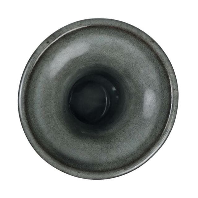 《博古珍藏》宋 官窯鏤空花卉瓶 早期收藏 老件瓷器