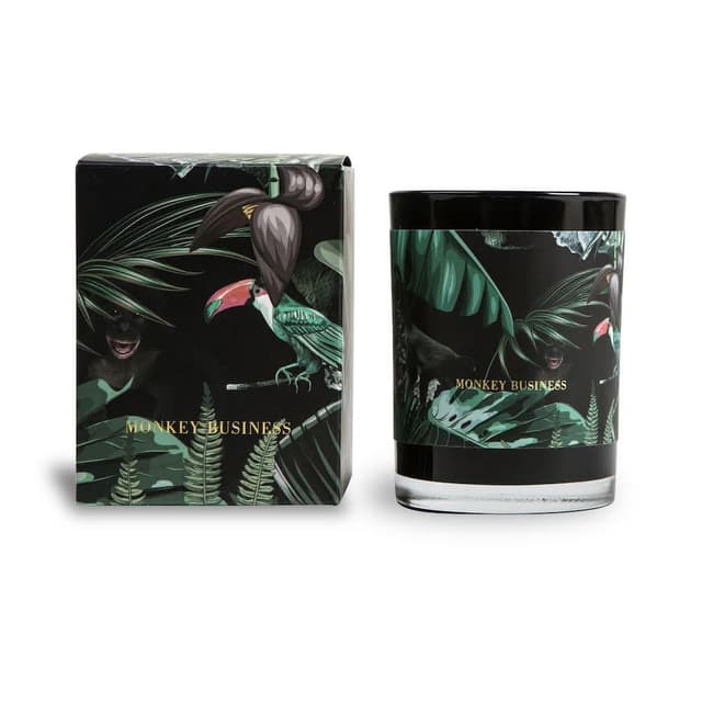 【VICTORIAN】叢林香氛蠟燭-葡萄柚與芒果(時尚家飾/設計感燭杯)
