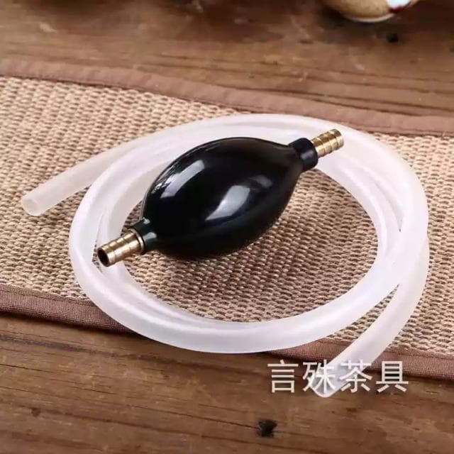 5Cgo🏆茶桌茶盤排水管  吸水球+8mm一米矽軟膠管 茶桶 導水管 銅頭出水 下水管 茶具配件 歡迎茶行 小量批貨