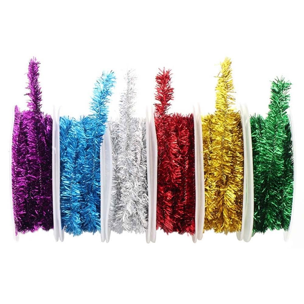 金蔥絲裝飾彩條 (金蔥絲 彩條 絲條 DIY材料 手作材料 裝飾配飾 節慶佈置 禮物盒包裝 耶誕節)