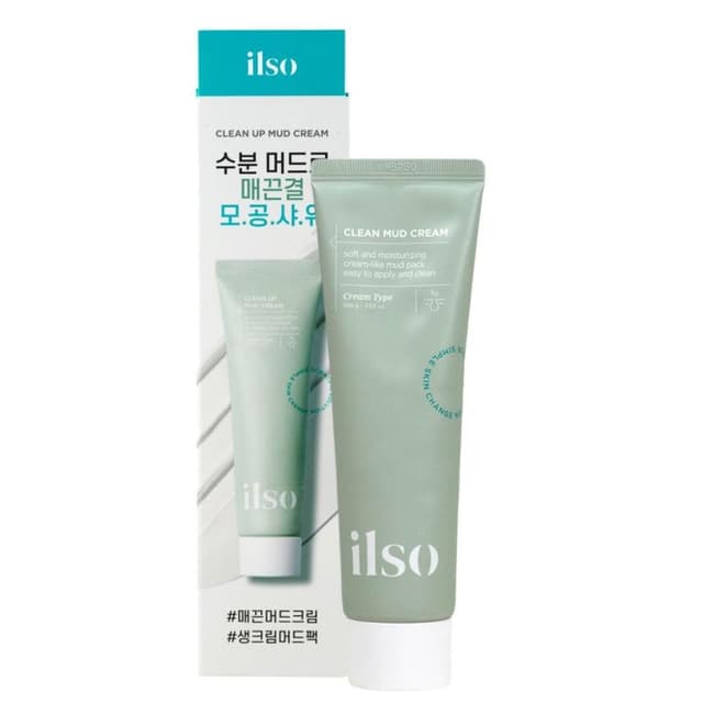 【ilso】保濕毛孔深層清潔 (((粉刺 泥膜 清潔泥膜 毛孔粉刺吸塵器 保濕 去角質 舒緩 粉刺刷 除粉刺 ilso 庶務客)))