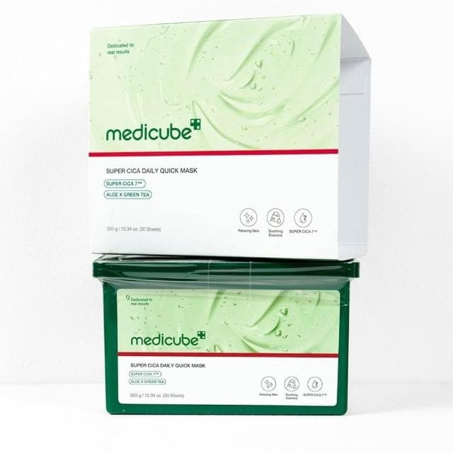 【Medicube】積雪草面膜(30P) 一入 (((玻尿酸 保濕 舒緩 修護 植萃 面膜 日常保養 medicube 庶務客)))