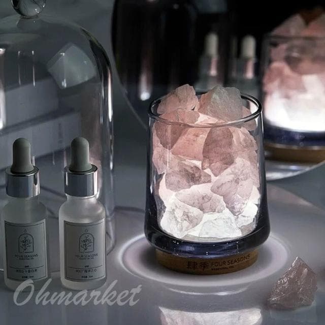 生活市集 水晶石無火香薰 水晶擴香石 擴香石禮盒 水晶擴香 擴香水晶 水晶香氛 擴香燈 五行水晶情人節禮物