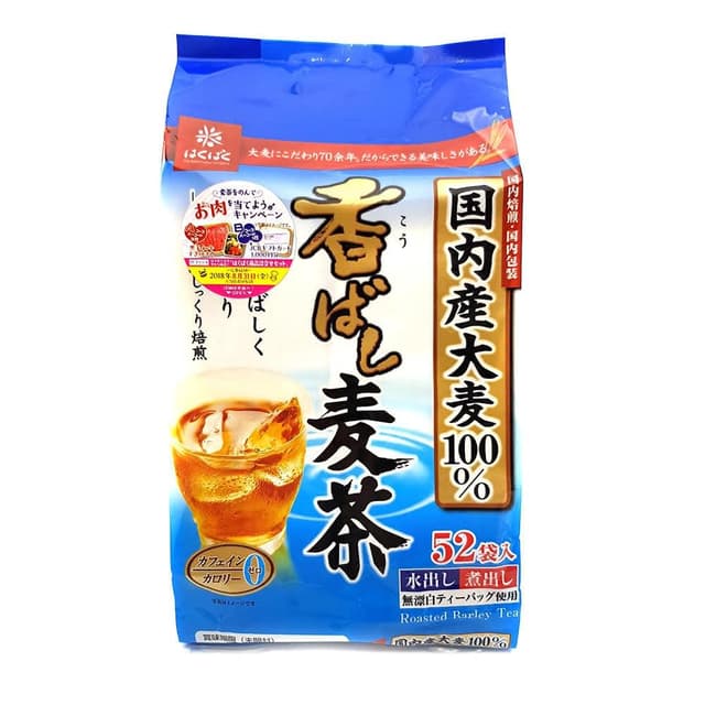 【CHARA 微百貨】日本 Hakubaku 麥茶 52袋入 416g
