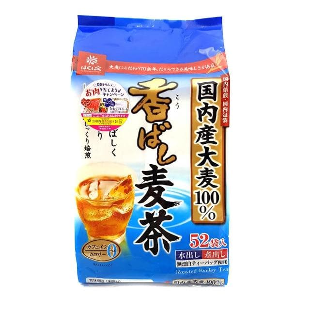 【CHARA 微百貨】日本 Hakubaku 麥茶 52袋入 416g
