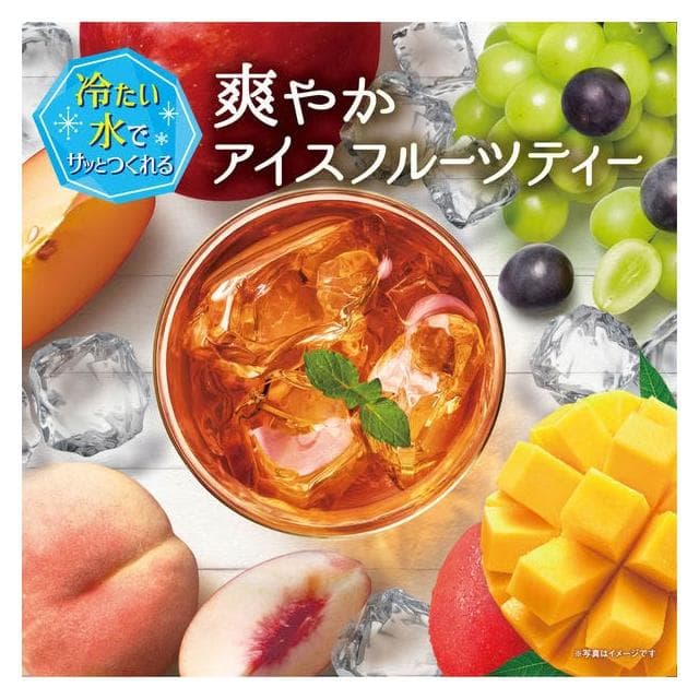 【CHARA 微百貨】日本 AGF Blendy 即飲膠囊球｜三種水果紅茶風味 18g x 6顆入