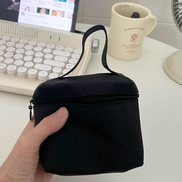 現貨   迷你手提  化妝包 旅遊 便攜 小包 小物 收納包 保養品 旅行 女 男