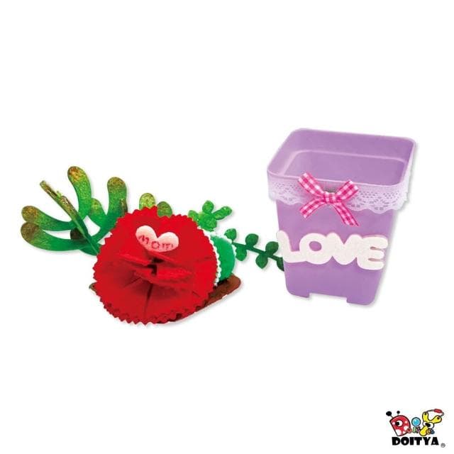 母親節美勞 DIY材料包 愛馨盆栽置物盒 收納盒 多肉植物 小盆栽 露營 親子 美勞 幼稚園 親子美勞