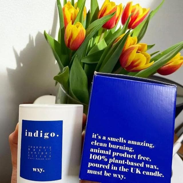 英國 wxy 經典蠟燭 -indigo. 迷迭香 & 杜松/200g