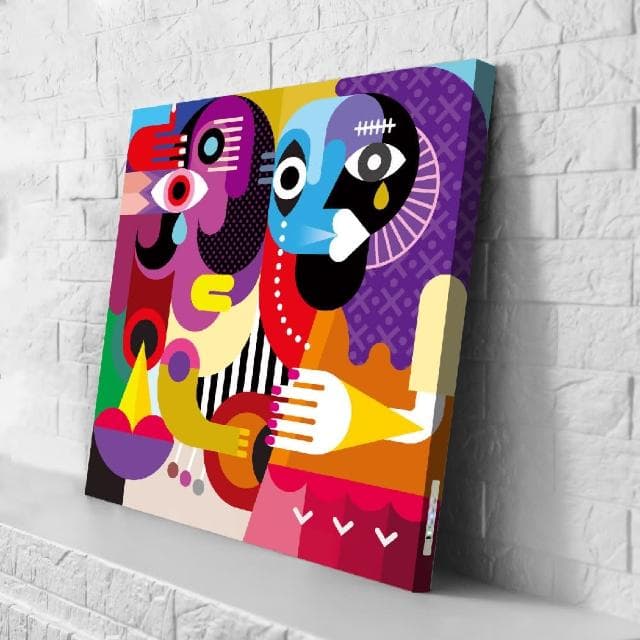 日本 VisualSonic 藍牙畫布音箱- 抽象藝術風格/共9款