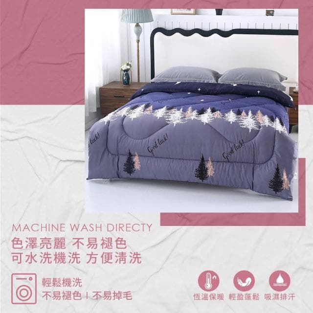 【Galatea 葛拉蒂】羽絲絨雙人可水洗保暖冬被 6x7尺(多款任選)