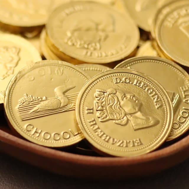 嘉珍 女王金幣 250g / 歐元大金幣 190g 獨享包 獨立包裝 (嘻饈仔)